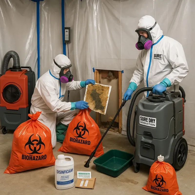 Contaminated Water Handling Protocols process in Eau Claire, WI