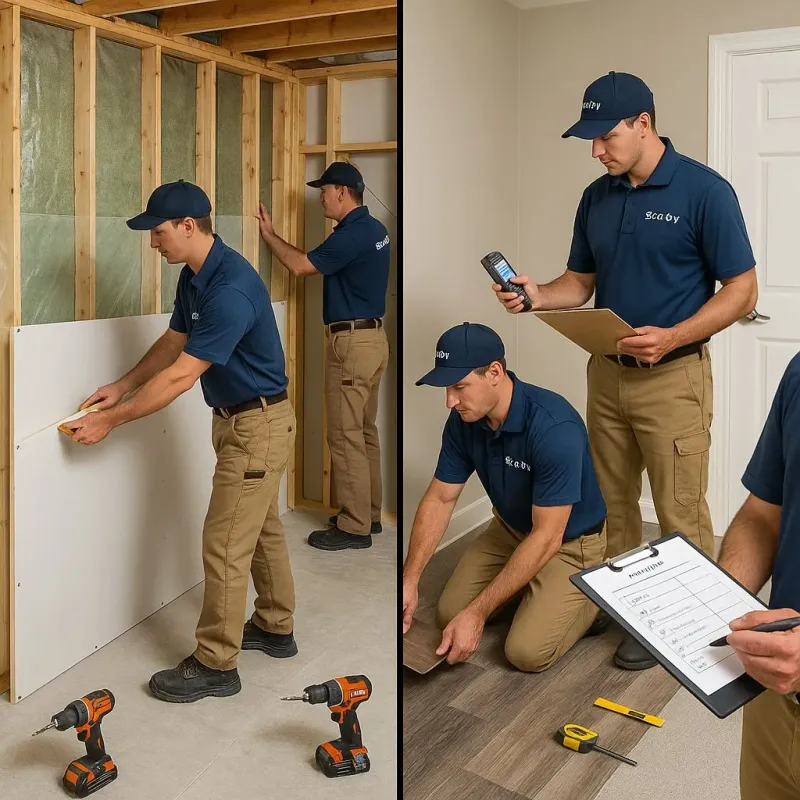 Repairs and Reconstruction process in Eau Claire, WI