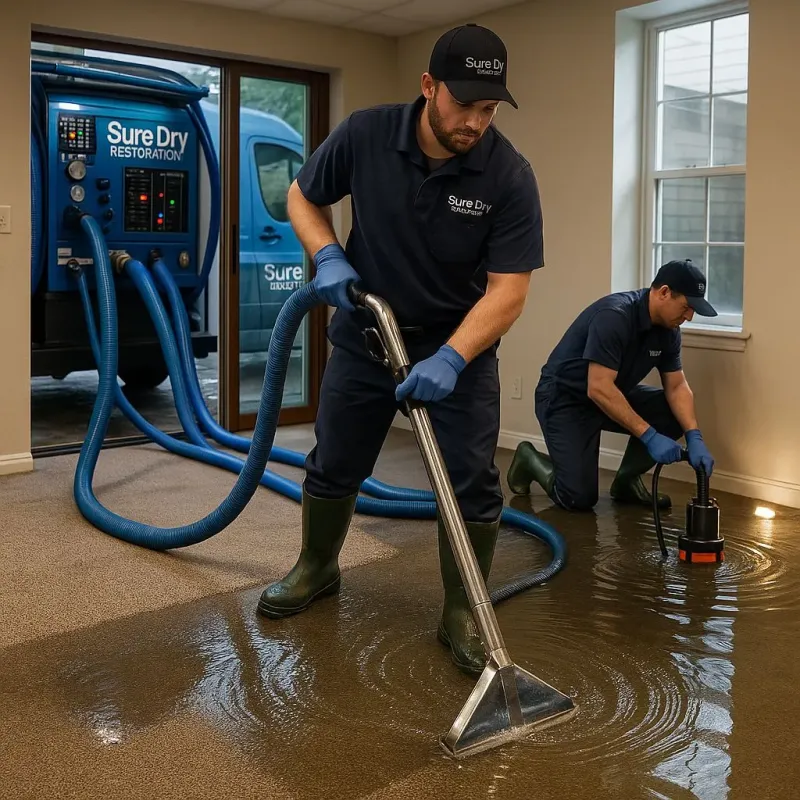 Water Extraction and Removal process in Eau Claire, WI